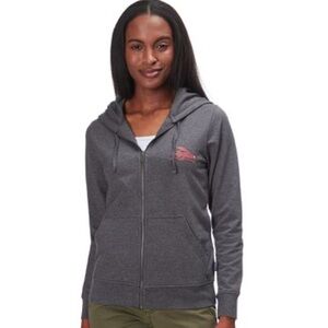 Patagonia Flying Fish Ahnya Full-Zip Gray Hoodie